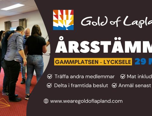 Årsstämma – Gold of Lapland 20 år